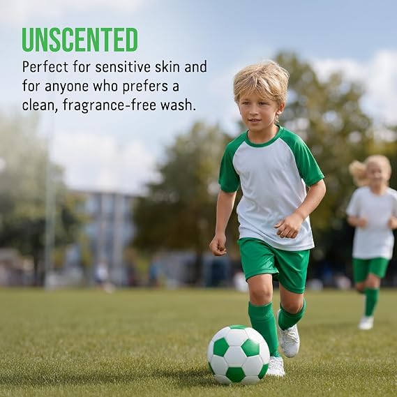 Rockin Green Active Wear Laundry Detergent - Unscented Laundry Detergent Powder & Odor Eliminator - Workout Clothes & Sportswear - Safe for Sensitive Skin - 90 Loads