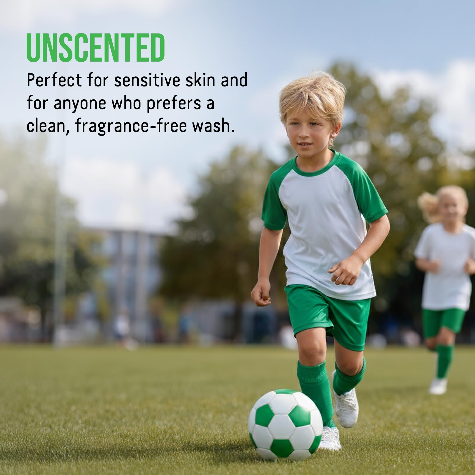 Rockin' Green | Detersivo per bucato Active Wear | 1.275,7 g/90 carichi, tutto naturale, biodegradabile ed ecologico
