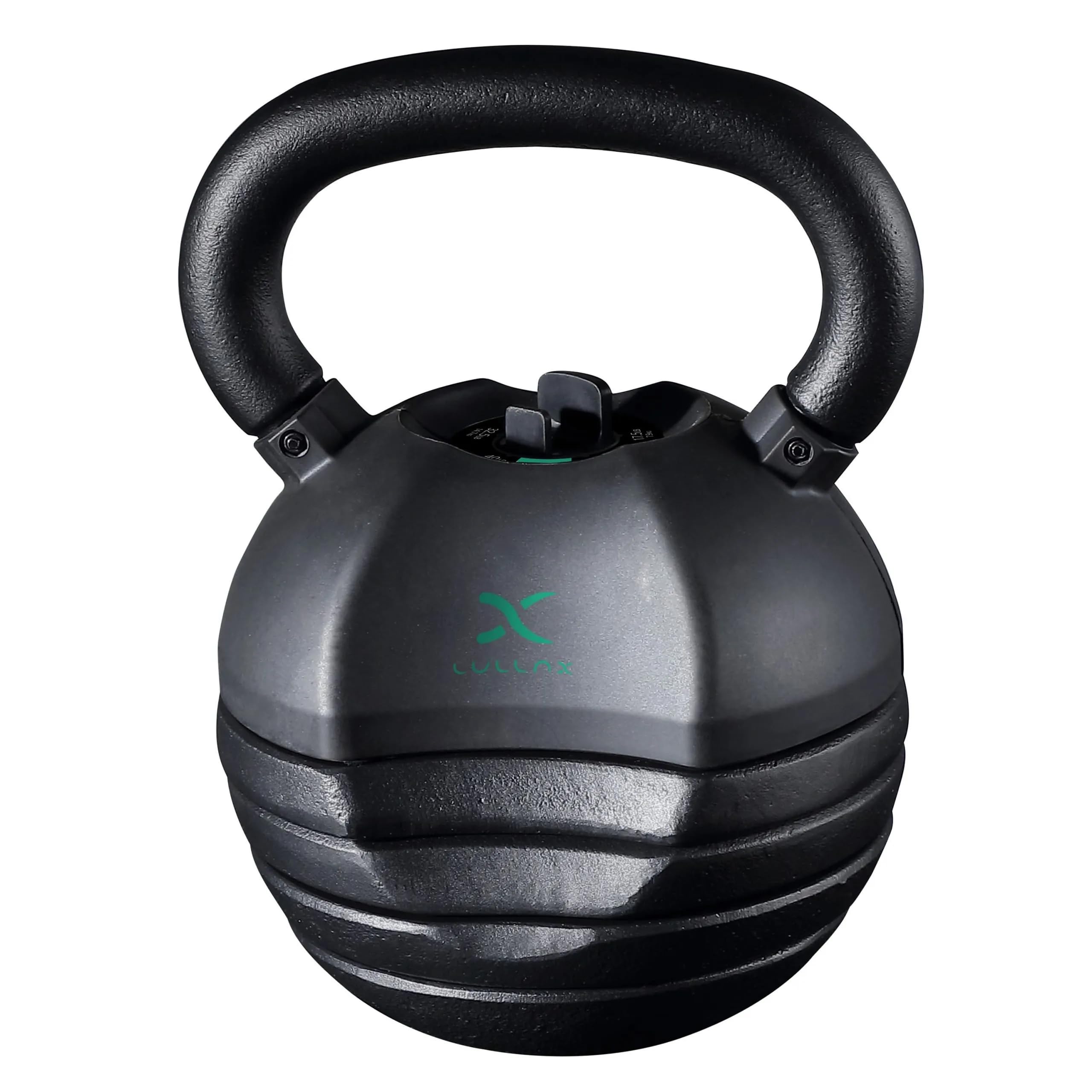 Kettlebell ajustable NEOKET 22.5 kg con sistema de peso variable 5 posiciones de 4.5 a 22.5 kg hierro fundido antideslizante entrenamiento fuerza crossfit gimnasio en casa pesa rusa compacta | LULLAX