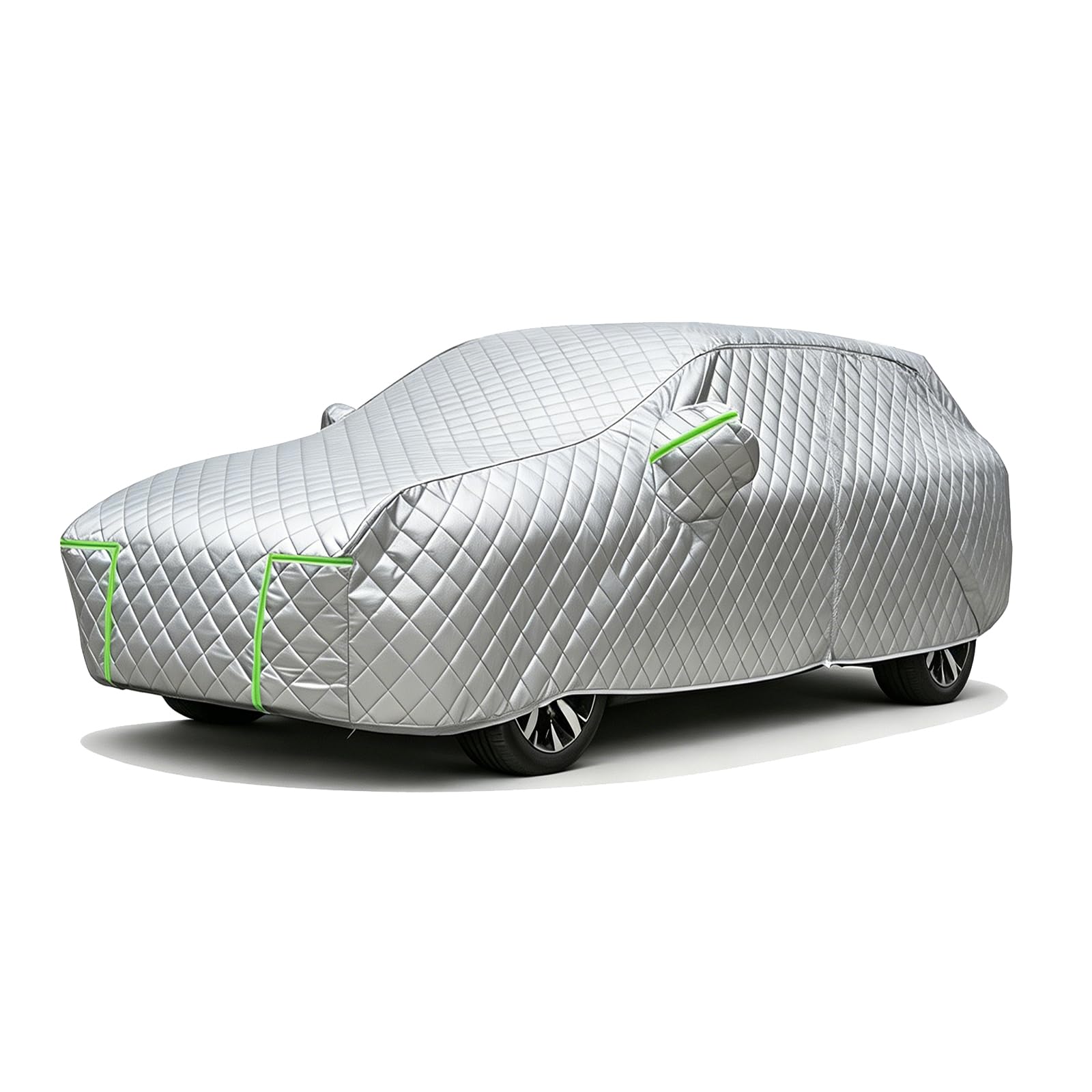 Funda Coche Antigranizo para Seat Ateca (2016-2026) Espesado de 7 Capas, Forro Suave, Transpirable, Antiviento, Impermeable, Tejido Oxford, Anti-UV, 4 Estaciones