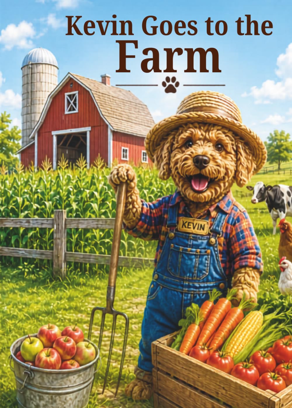 Kevin Goes to the Farm: A Fun Farm Adventure with Kevin (Kevin's Big Adventures)