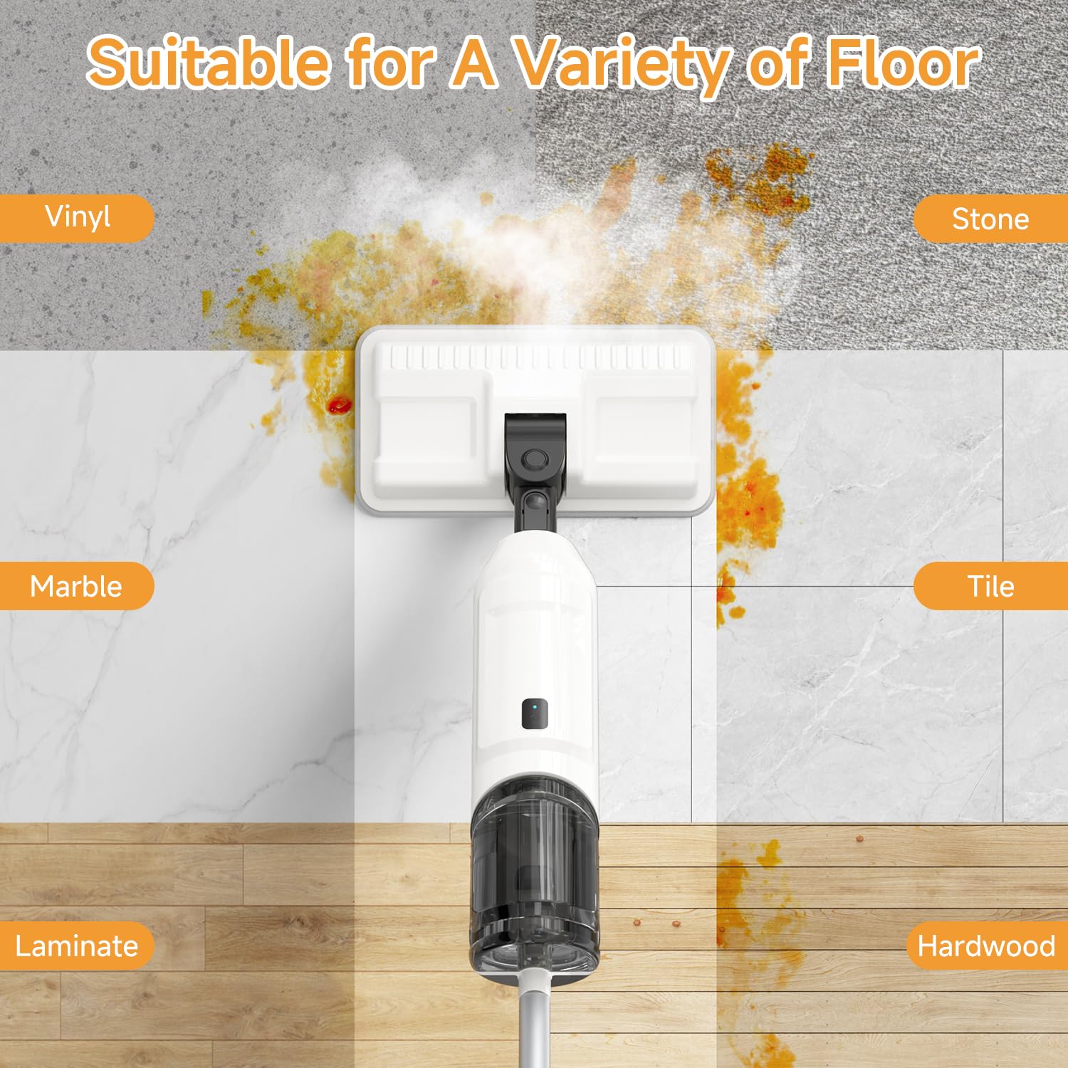Multi-Purpose Steam Mop & Handheld Cleaner - Image 4