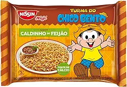 NISSIN LÁMEN SUAVE SABOR CALDINHO DE FEIJÃO (CHICO BENTO)