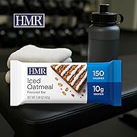 Vista 8 de HMR Bar, Barra de proteína de avena helada Snack nutritivo para apoyar el mantenimiento del peso Postre bajo en calorías 0.35 oz de proteína