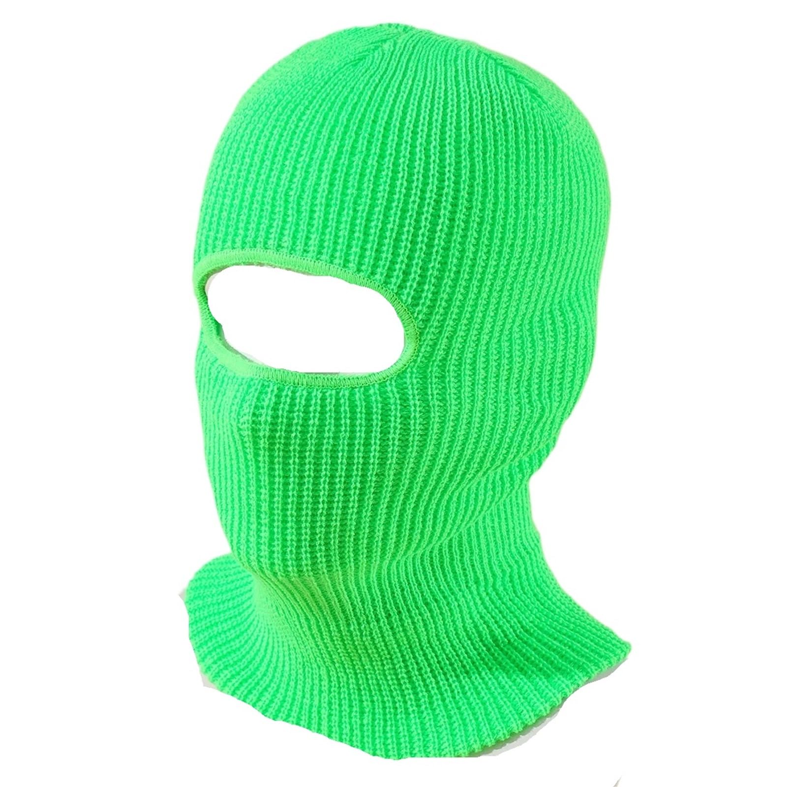 2Pcs Full Face Cover Ski Mask Hat Knitted Hats Outdoor Cycling Ear Protection Beanies Men Für Outdoor Sports