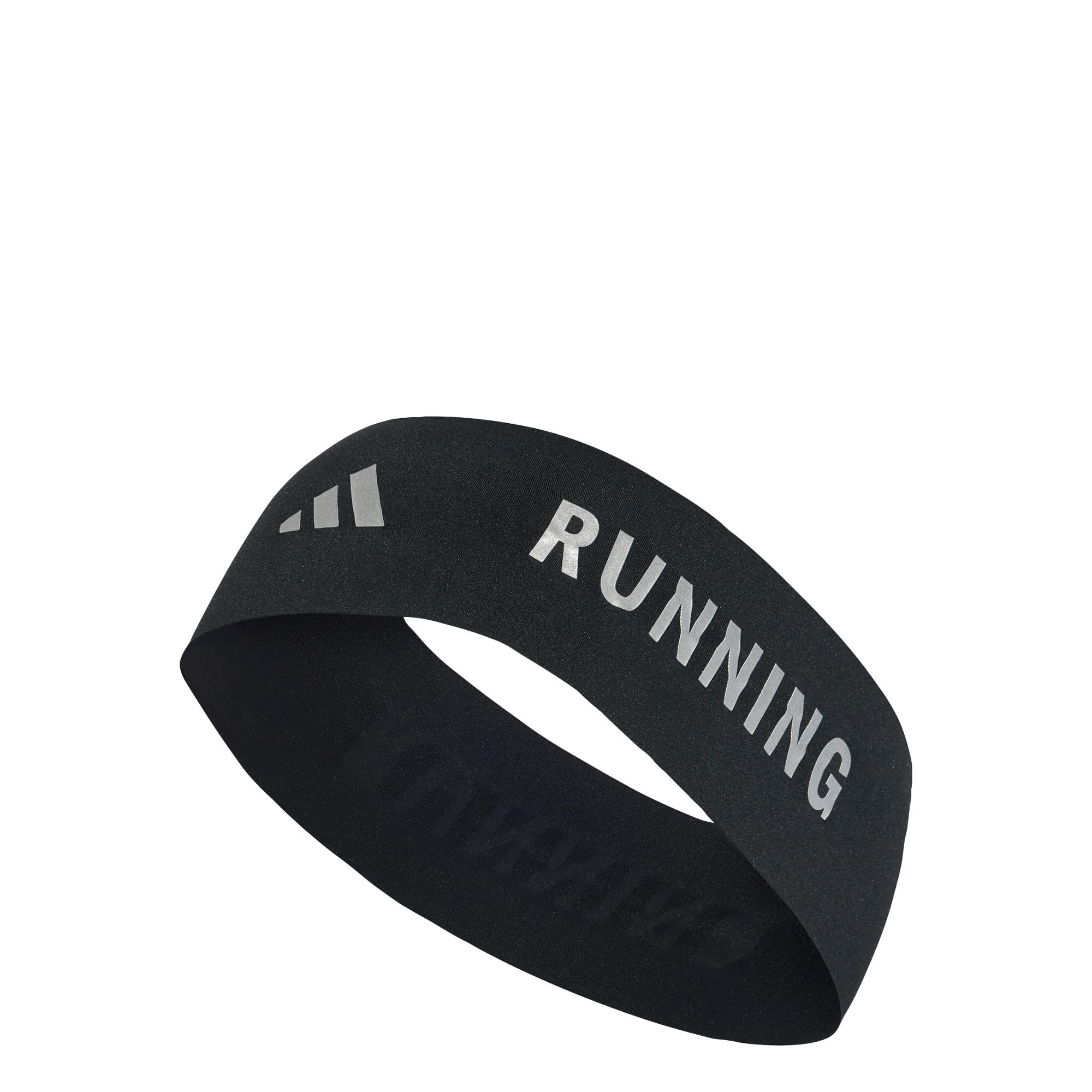 adidas uniseks-volwassene RUNNING CLIMACOOL HEADBAND, Black/Reflective Silver, L