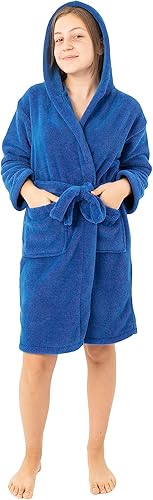 Vista 2 de BC BARE COTTON Bata de microfibra con capucha para niños