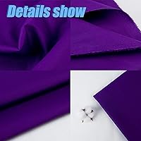 Vista 4 de The Yard, tela de algodón morado de 2 yardas, tela de popelina de algodón natural, 59 pulgadas de ancho, tela 100% algodón, muselina bordada suave