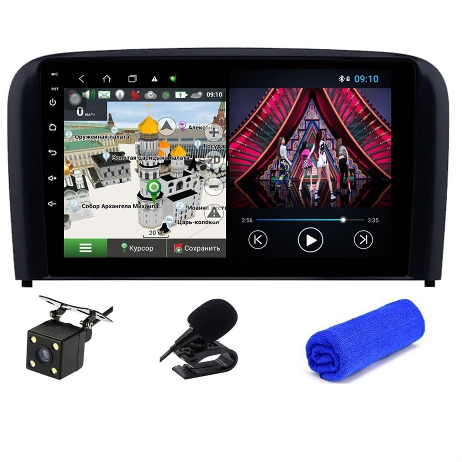 4G DSP dla Android 10 S80 jednostka główna GPS Audio Stereo