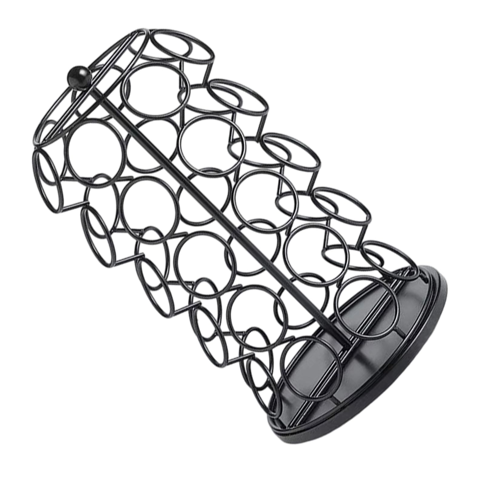 our fave Pods Rotating Holder 360 Degree Turn Design Iron Space Efficient Organiser Kitchen Accessory Iron Coffee Pods Dispenser Stand