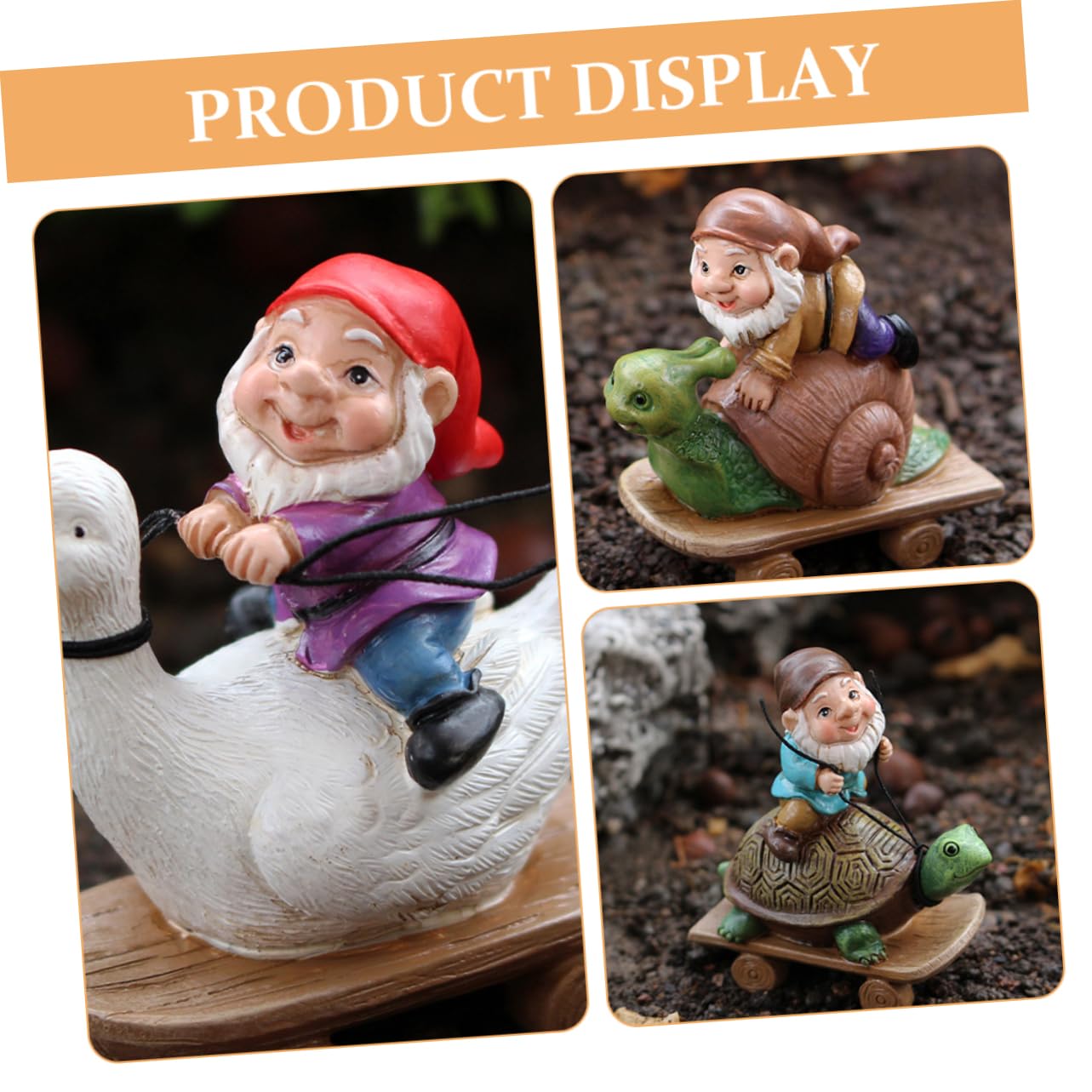 BESPORTBLE 12stücke Teiliges Lustiger Gartenzwerge Resin Deko Figuren Für Garten Und Balkon Kompakte Mini Zwergornamente Herbstdekoration Für Gartenliebhaber Und Sammler