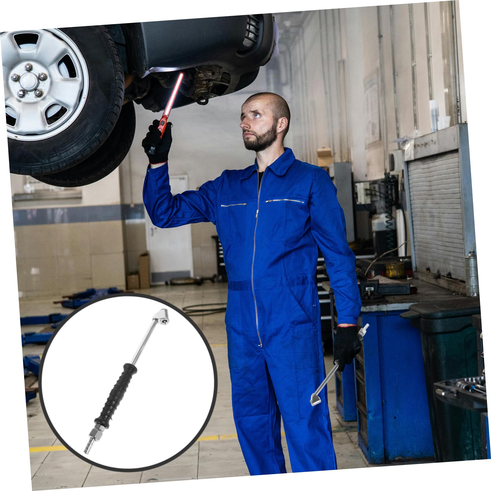 GALPADA Zinc Alloy Air Chuck Tire Chuck for Car Bike Motorcycle Bus Truck Tire Inflation