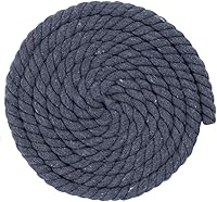 Vista 9 de West Coast Paracord - Cuerda de algodón natural trenzada de 3 hebras, 1/4, 1/2, 5/8, 3/4 y 1 pulgada de diámetro, 10, 25, 50, 100 pies