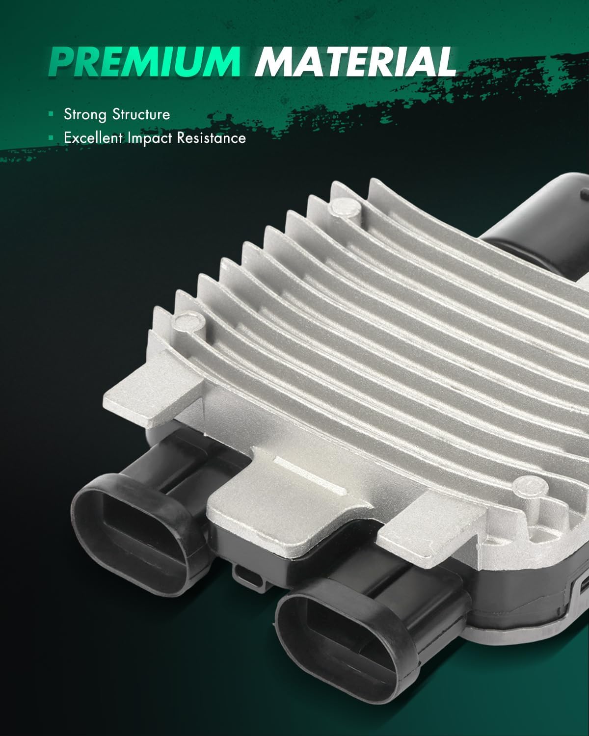 SCITOO Engine Radiator Cooling Fan Control Module Compatible with Volvo for S60 2011-2015 for 1.6L, 2012-2016 2.0L 2.5L Replace#7T438C609BA