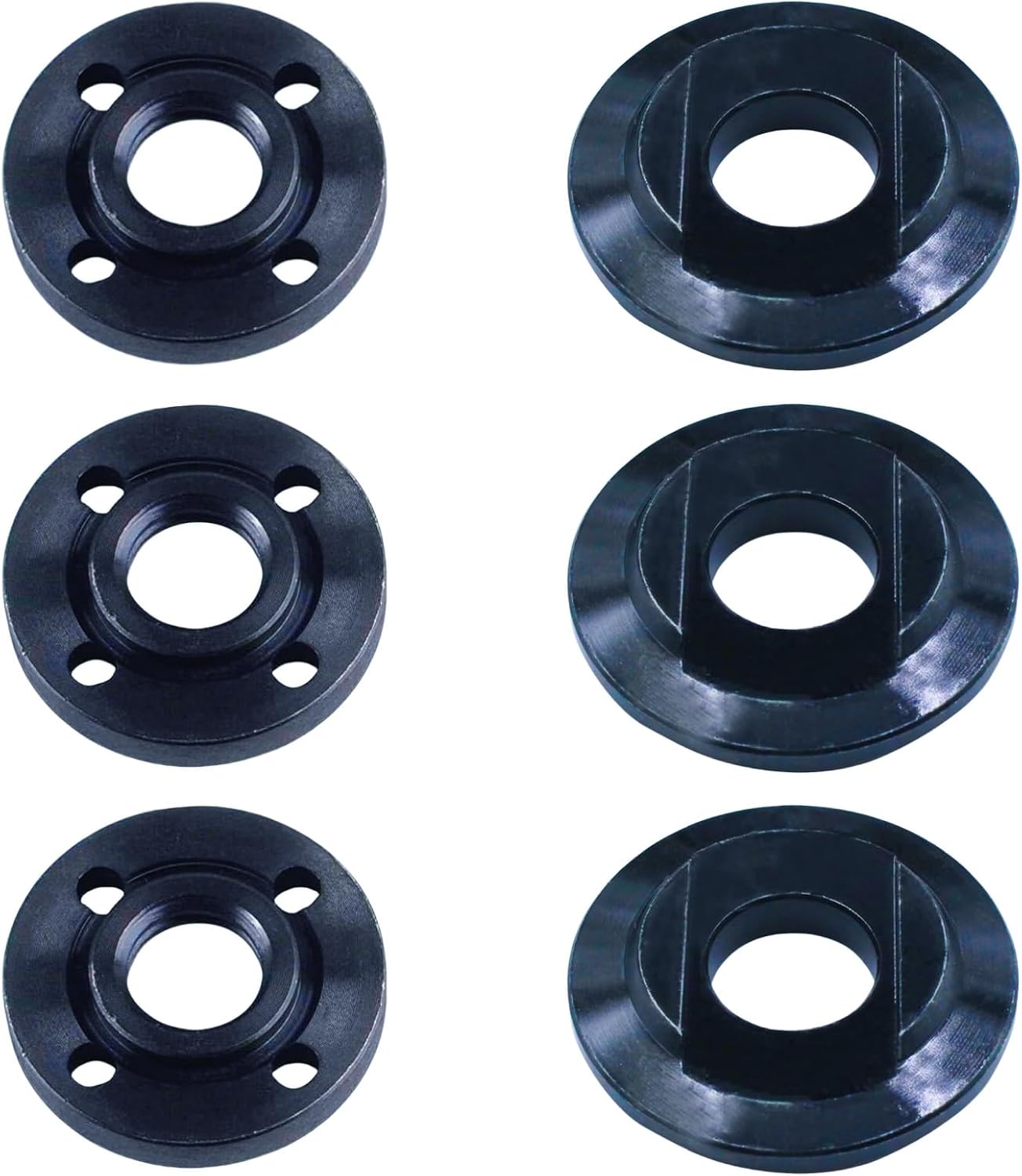 Metal Angle Grinder Inner Outer Flange Nut（3 Set）Replace Black & Decker Dewelt 224399-1 193465-4 224568-4 Inner Outer Flat Adapter Nut