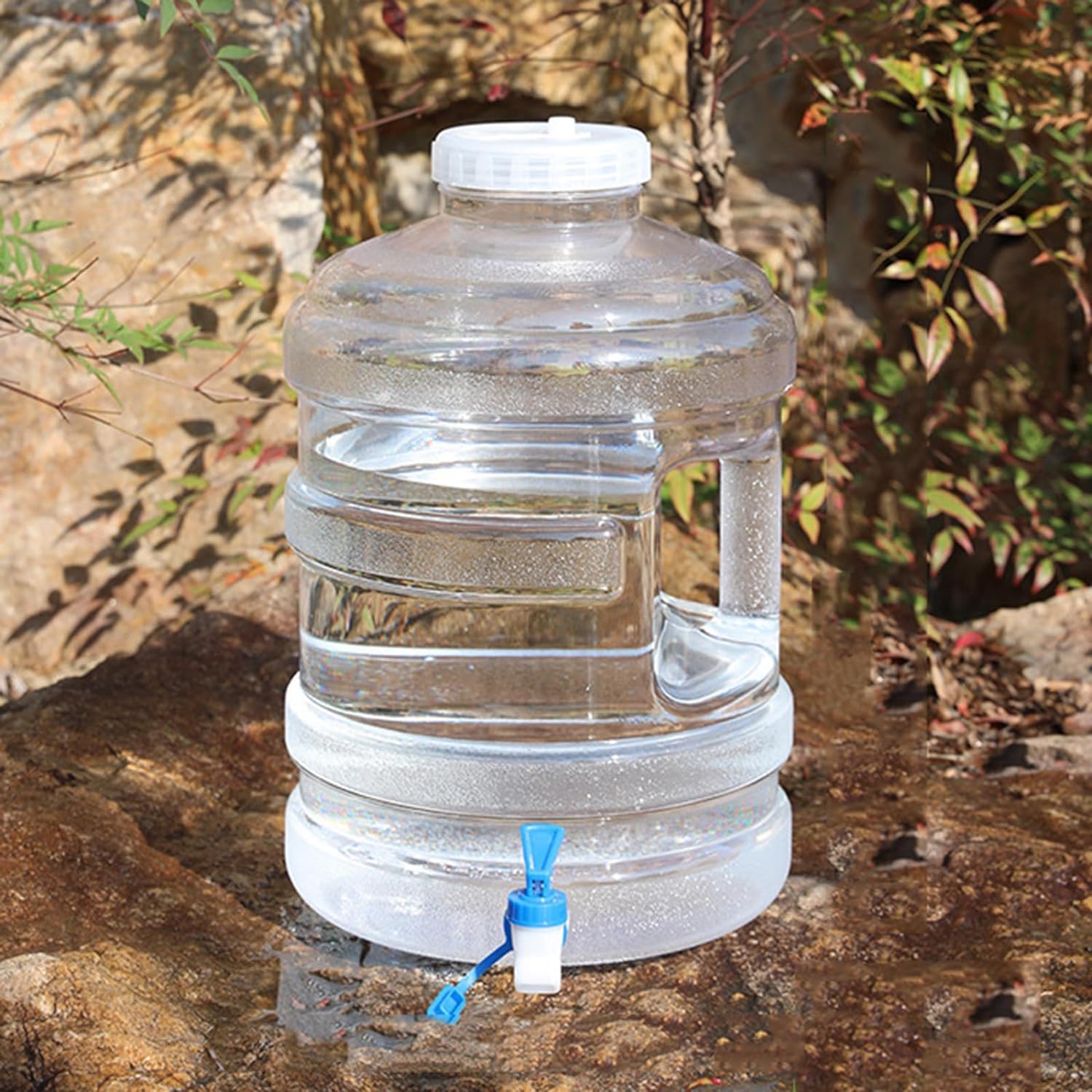 RUCUDIM Bidon D'eau De Camping De 5 L - Réservoir D'eau Avec