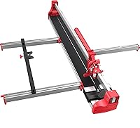 SHIJING 48-Inch Manual Porcelain Ceramic Tile Cutter with Laser Guide & Tungsten Carbide Wheel - Precise Large Format Cuts