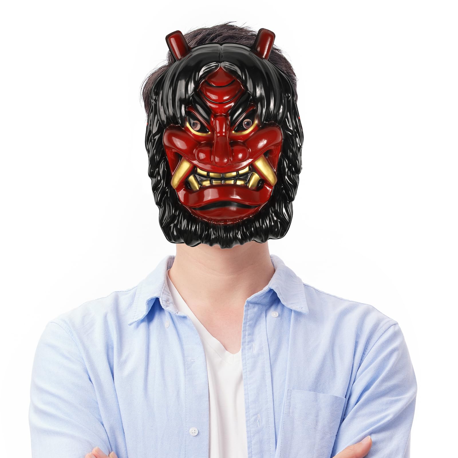 Amazon | [meioro] 鬼のお面 鬼面 鬼 節分 鬼マスク お面 豆まき オニ