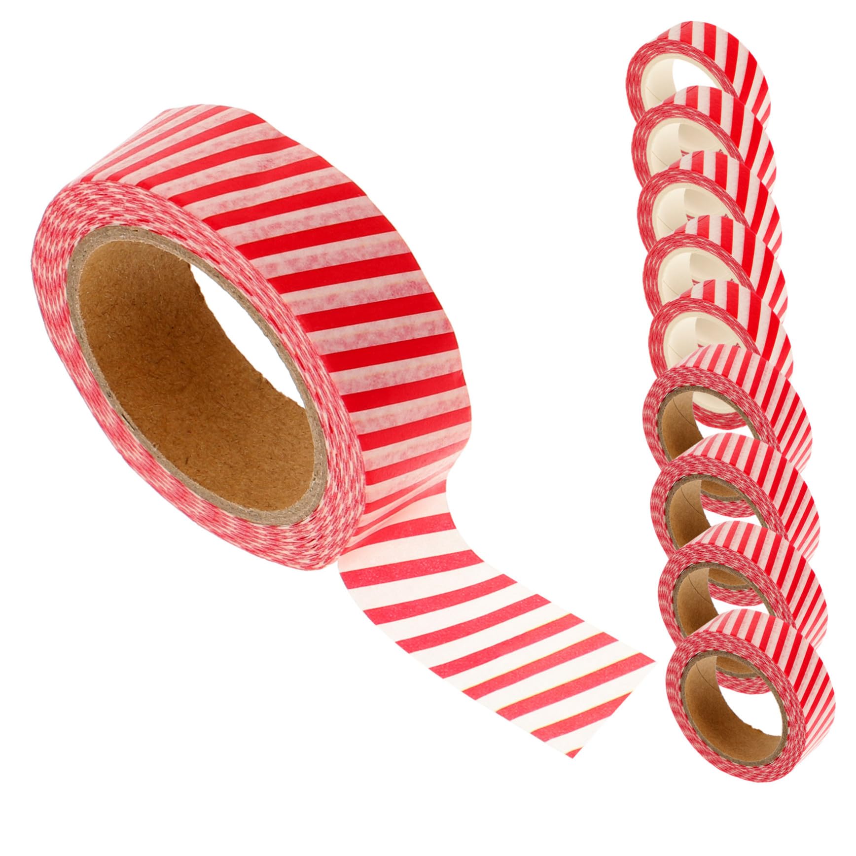 Angoily 60 Rouleaux Ruban Adhésif Décoratif de Noël Papier Créatif Autocollant pour Bricolage Décoration Festive et Facile à Découper