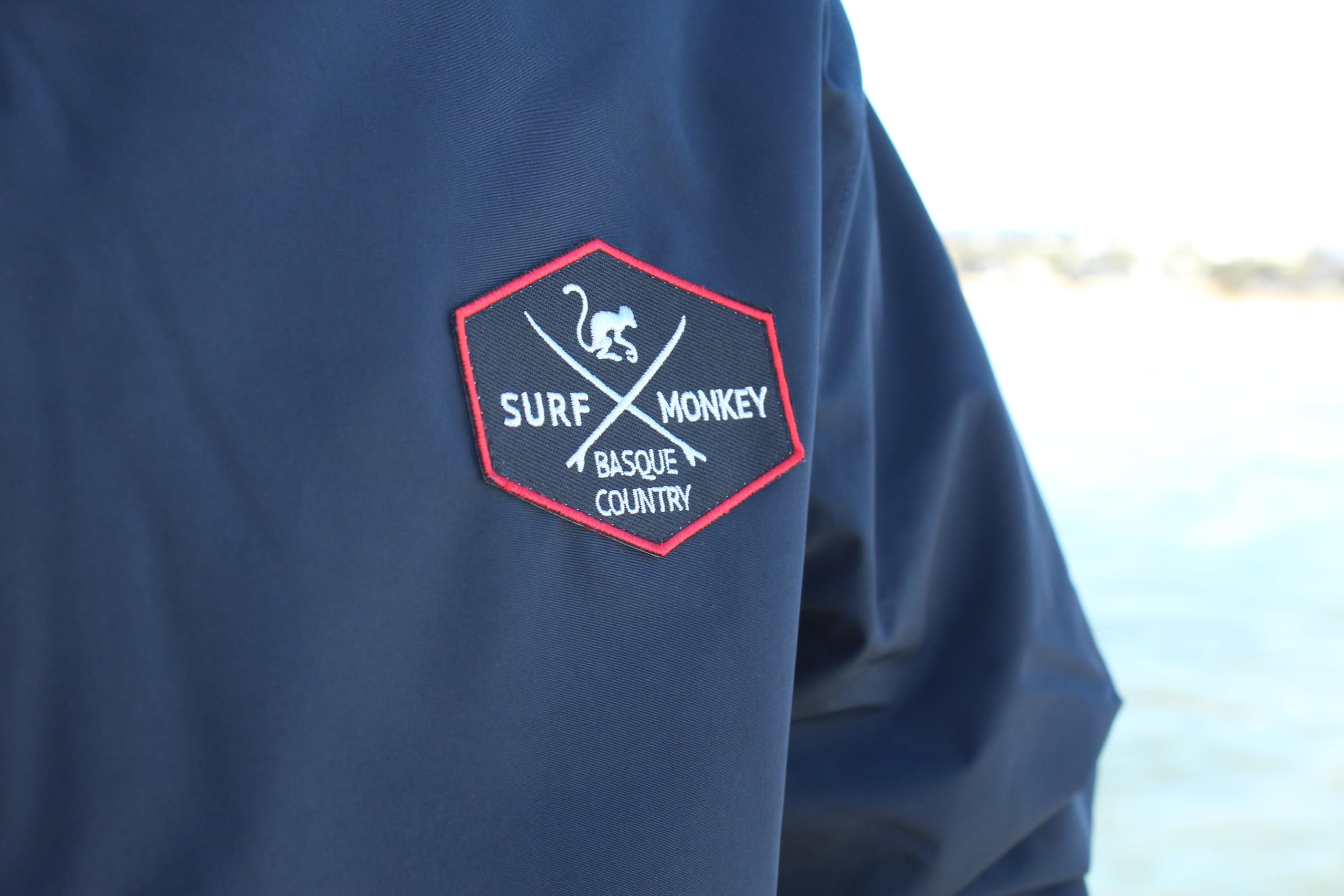 Poncho de surf d'hiver imperméable pour adulte