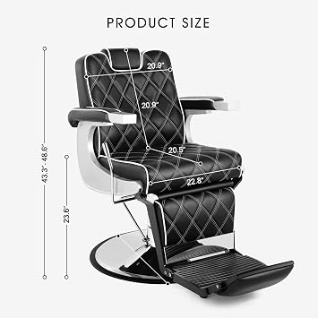 Artist hand Heavy Duty Barber Chair All Purpose Recline Barber Chairs