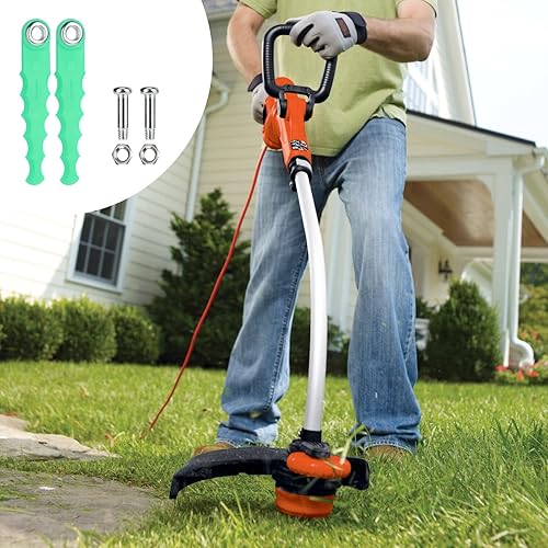 Miniatura 7 de Eyoloty Paquete de 32 cuchillas de repuesto serradas SF-080 compatibles con Black Decker GH3000 GH3000R LST540 LST540B Weed Eater - Cabezal de