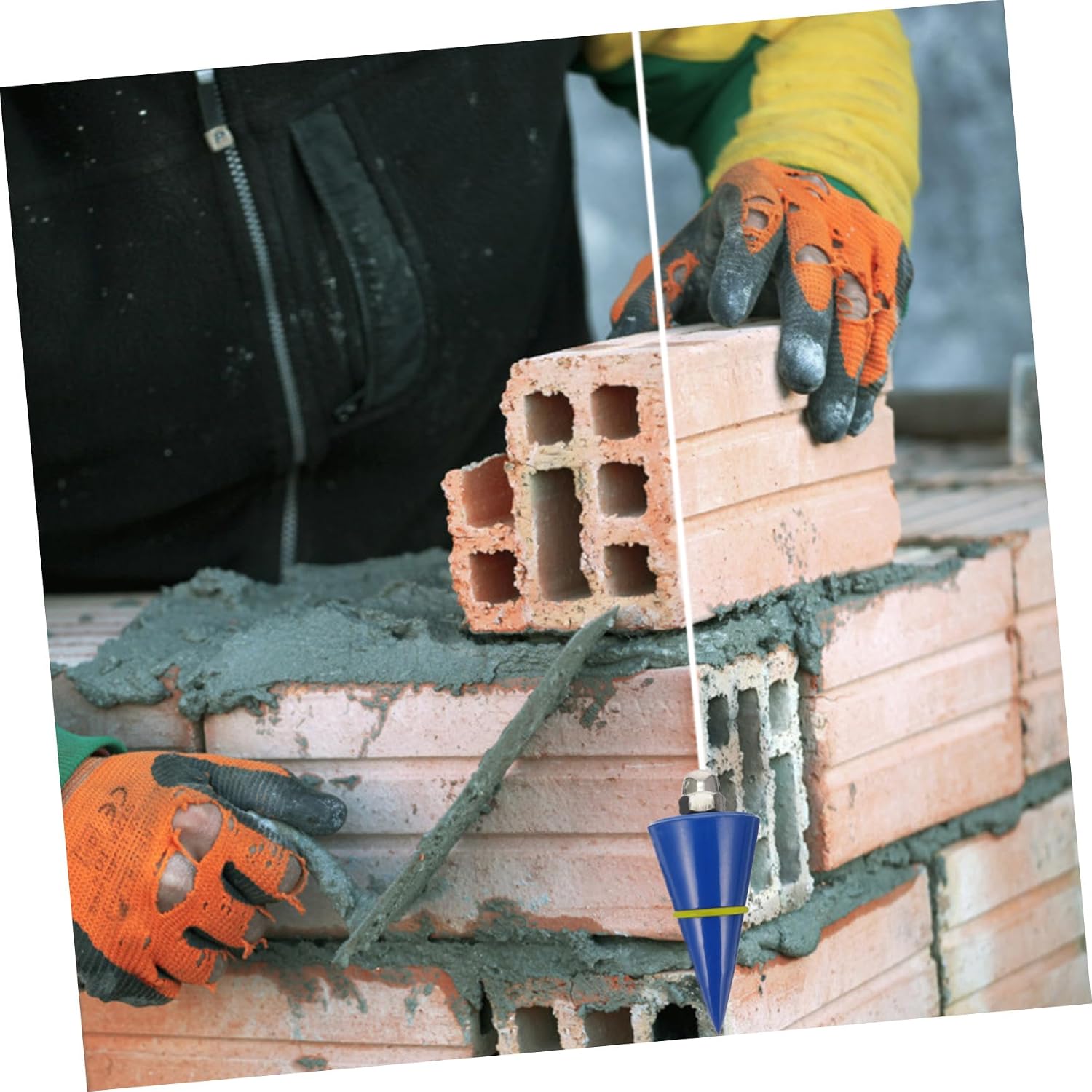 300g Plumb Bob for Accurate Vertical Measurement Durable Wire Hammer for Construction and Decoration for Building Foundation Leveling and Vertical Detection