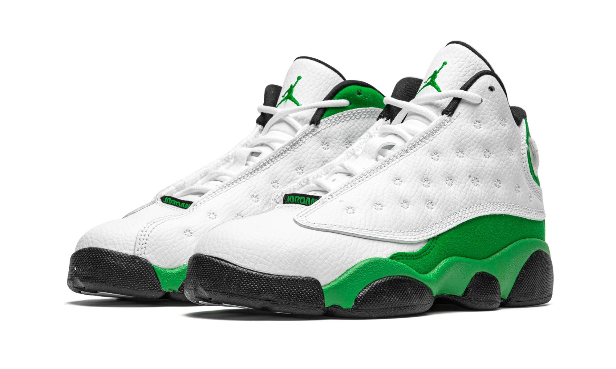 Jordan Kid's Shoes Nike 13 Retro (PS) Lucky Green 414575-113 (Numeric_12_Point_5)