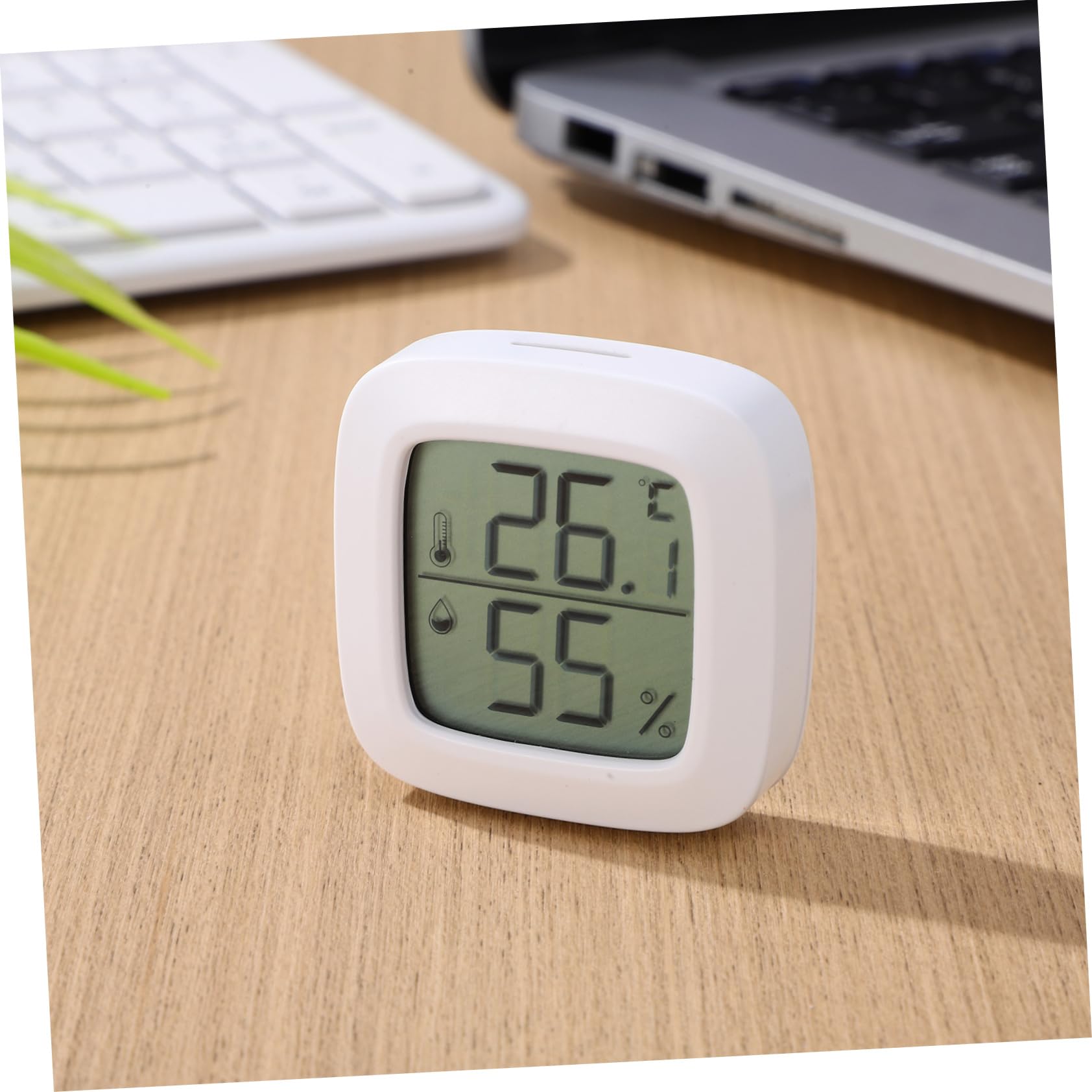 Abaodam 3 Ensembles Thermomètre Voiture Celsius Petit Salle Hygromètre Hygrometre Interieur Affichage Numérique De La Température Maison De Jauge De Température Abdos Blanche 3 Pièces * 3