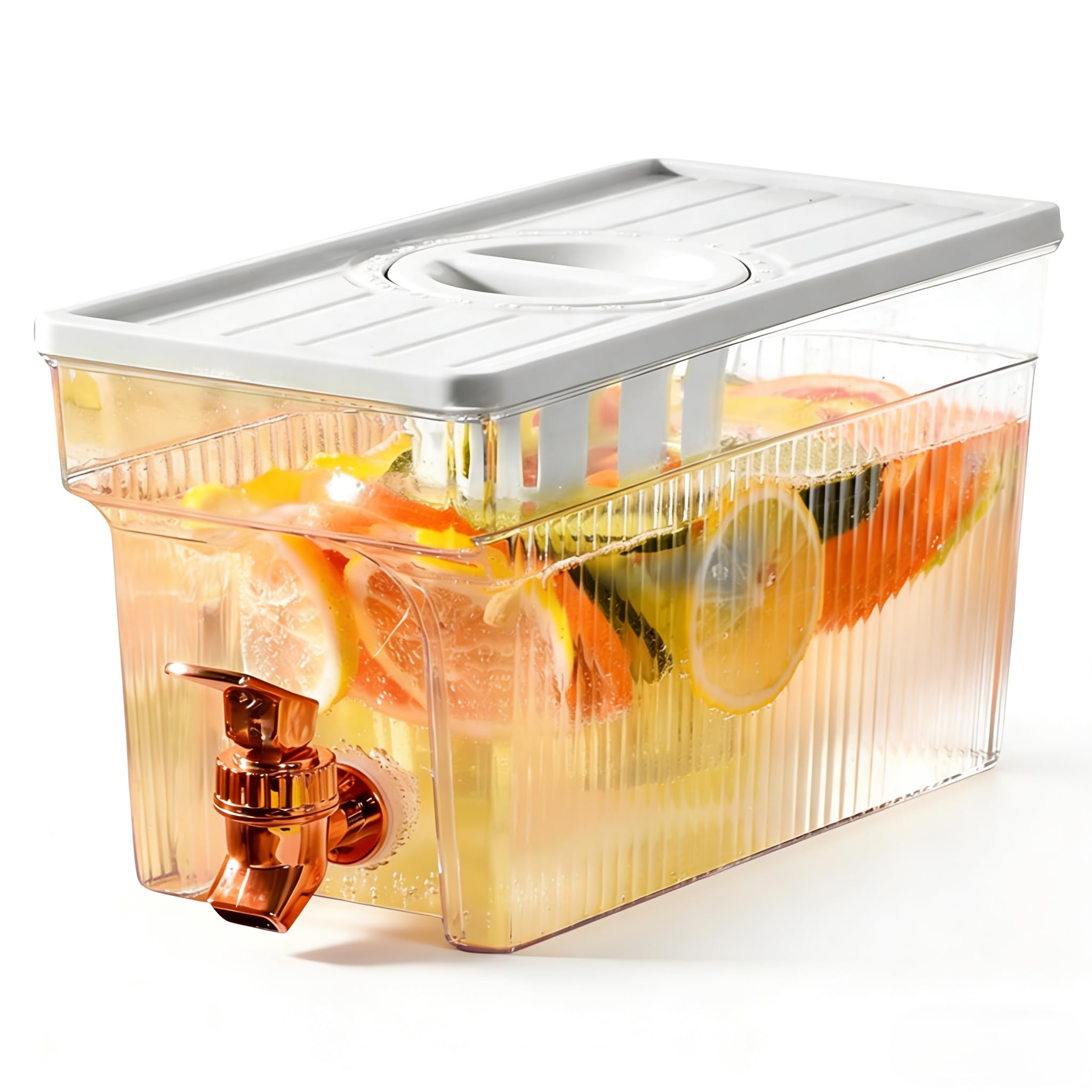 Distributeur de boissons pour fête et camping, bac à eau 3L spécial frigo