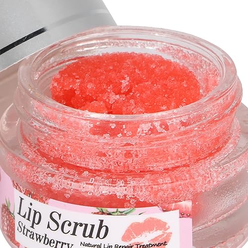 Miniatura 4 de Exfoliante labial suave durante la noche fresa mascarilla para labios secos y agrietados