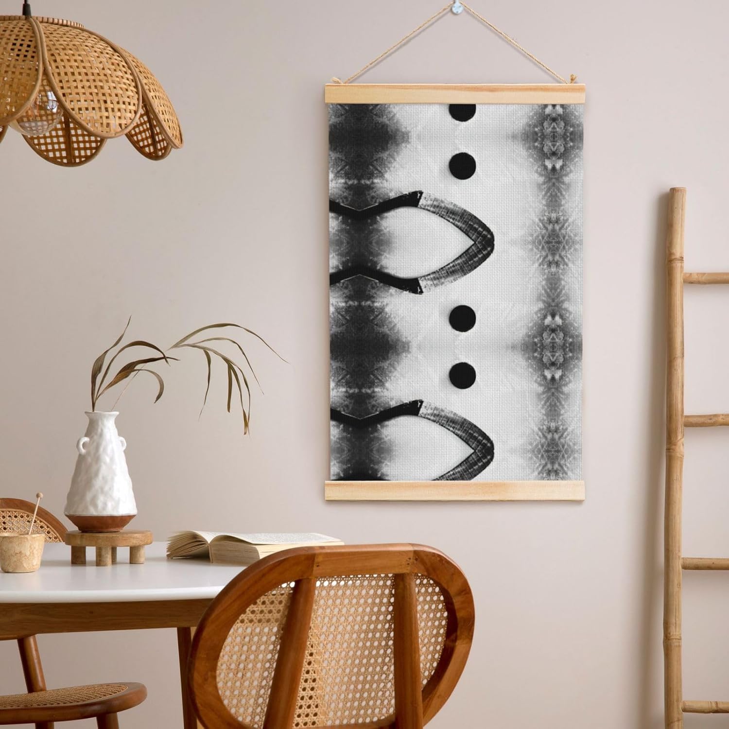 Ice Hockey Art Print Poster Hanger,Hanging Poster, Poster Frame,Wood Poster Hanger, For Wall Hanging