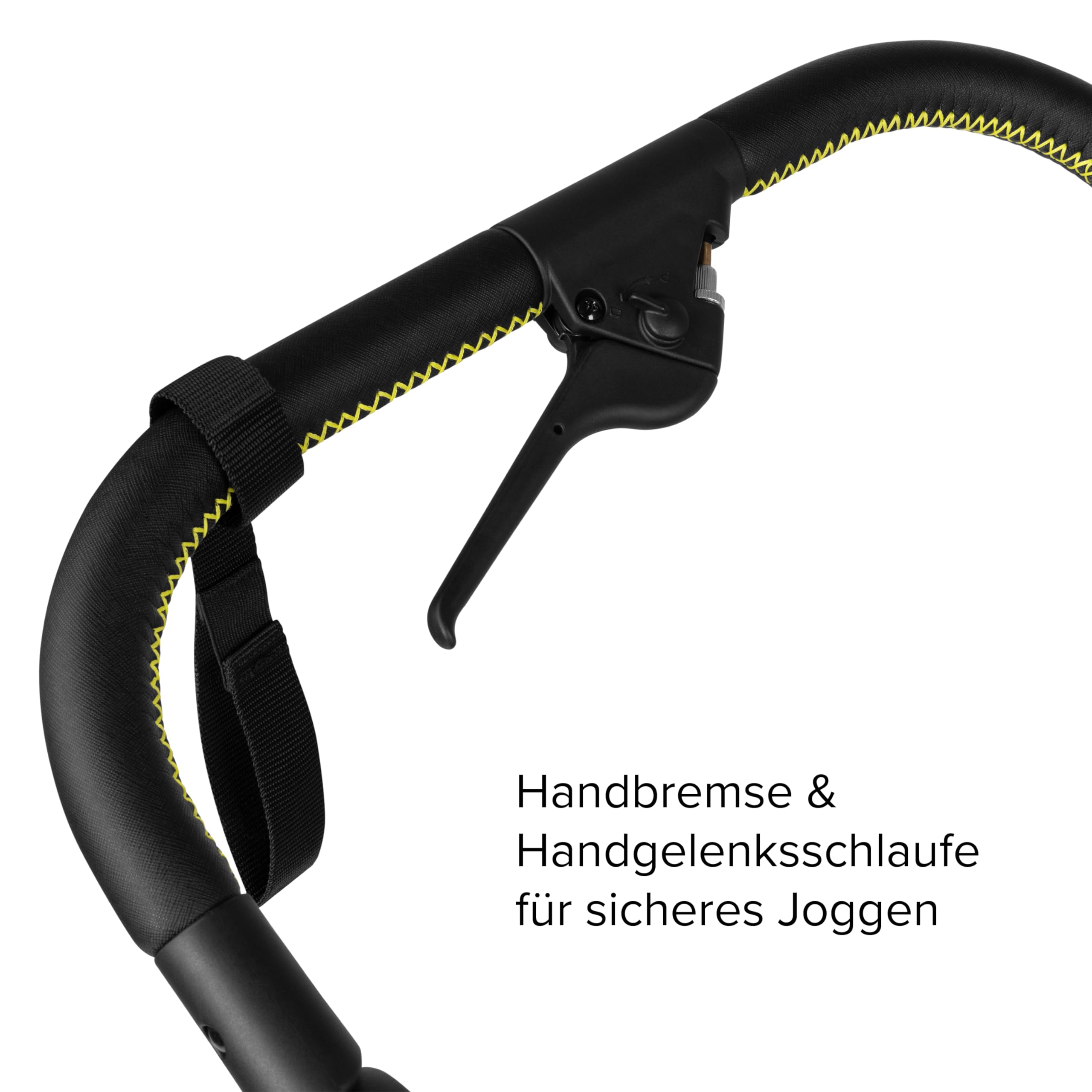ABC Design Sportkinderwagen Salsa Run – Jogger Dreirad-Kinderwagen mit Sportsitz, Luftreifen, Federung und Handbremse (aqua)