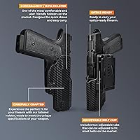 Vista 8 de OWB Concealment IDPA - Funda exterior de la cintura - se adapta a IWI Masada