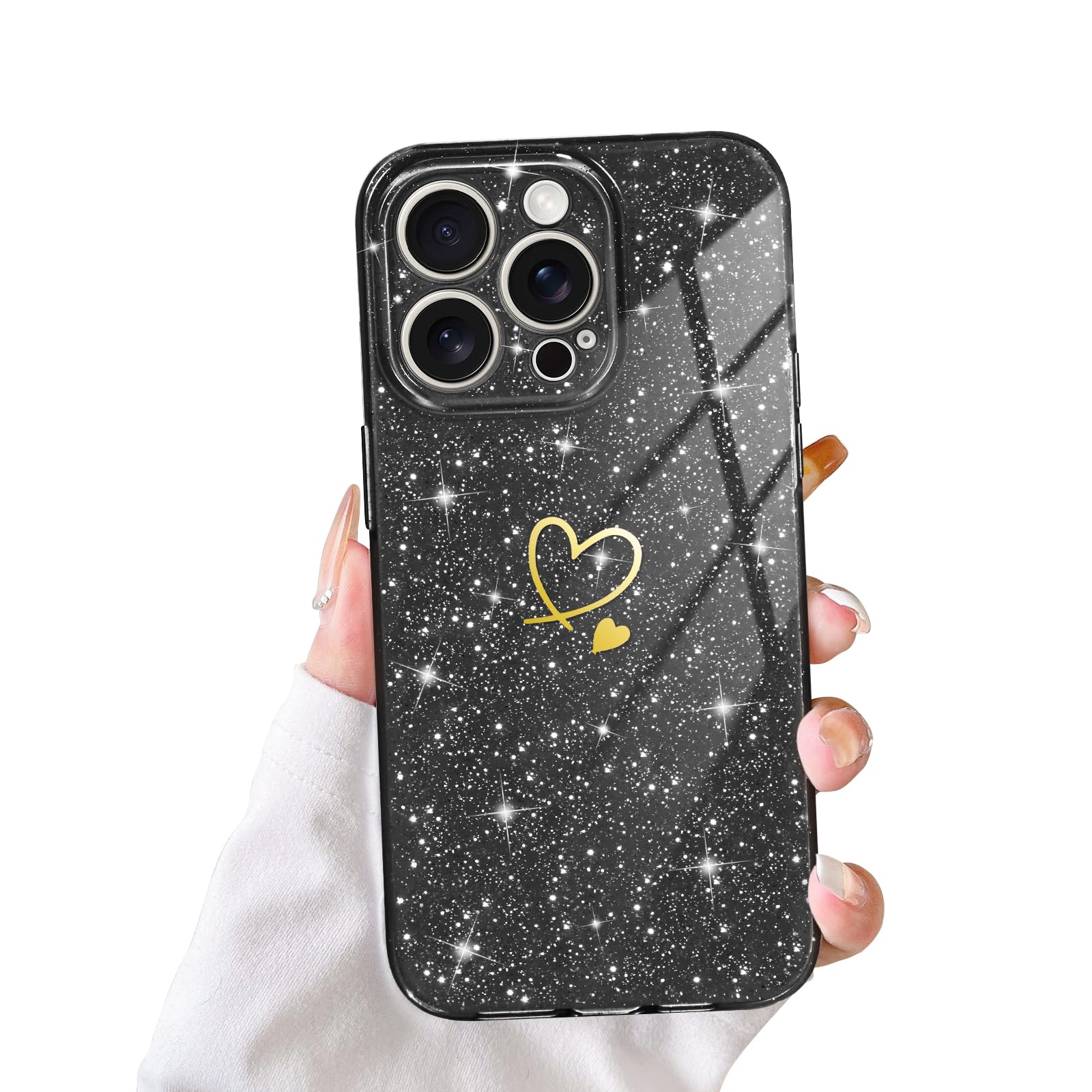 Custodia Glitter per Iphone 15 PRO Max per Ragazze E Donne