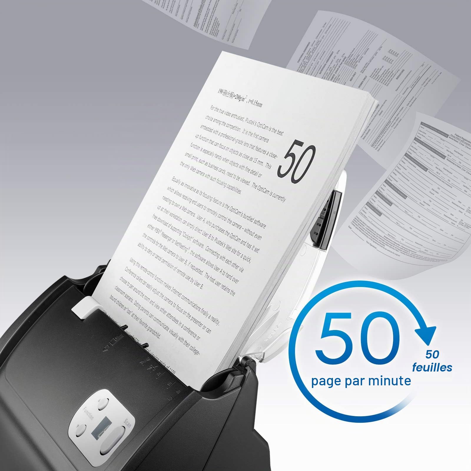 Plustek SmartOffice PS286 Plus Scanner