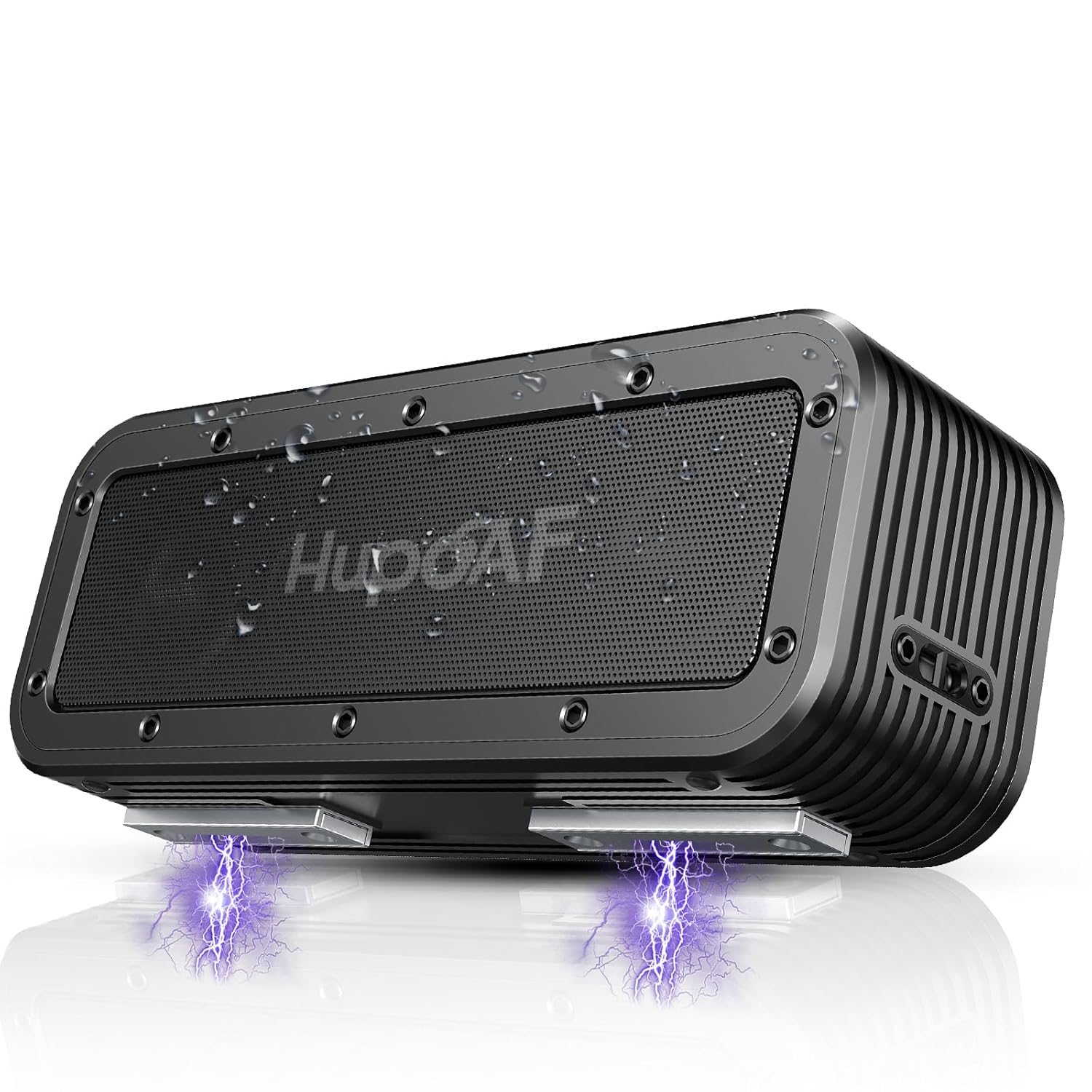 50W Strong Magnetic Bluetooth Golf Speaker Wireless 6600mAh Portable Bluetooth Speaker Dual Pairing for Golf Cart 30Hrs Loud