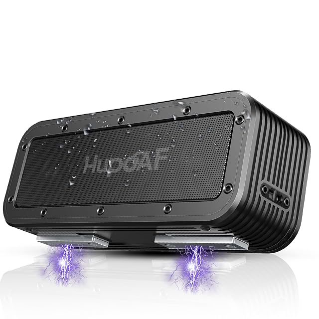 50W Strong Magnetic Bluetooth Golf Speaker Wireless 6600mAh Portable Bluetooth Speaker Dual Pairing for Golf Cart 30Hrs Loud