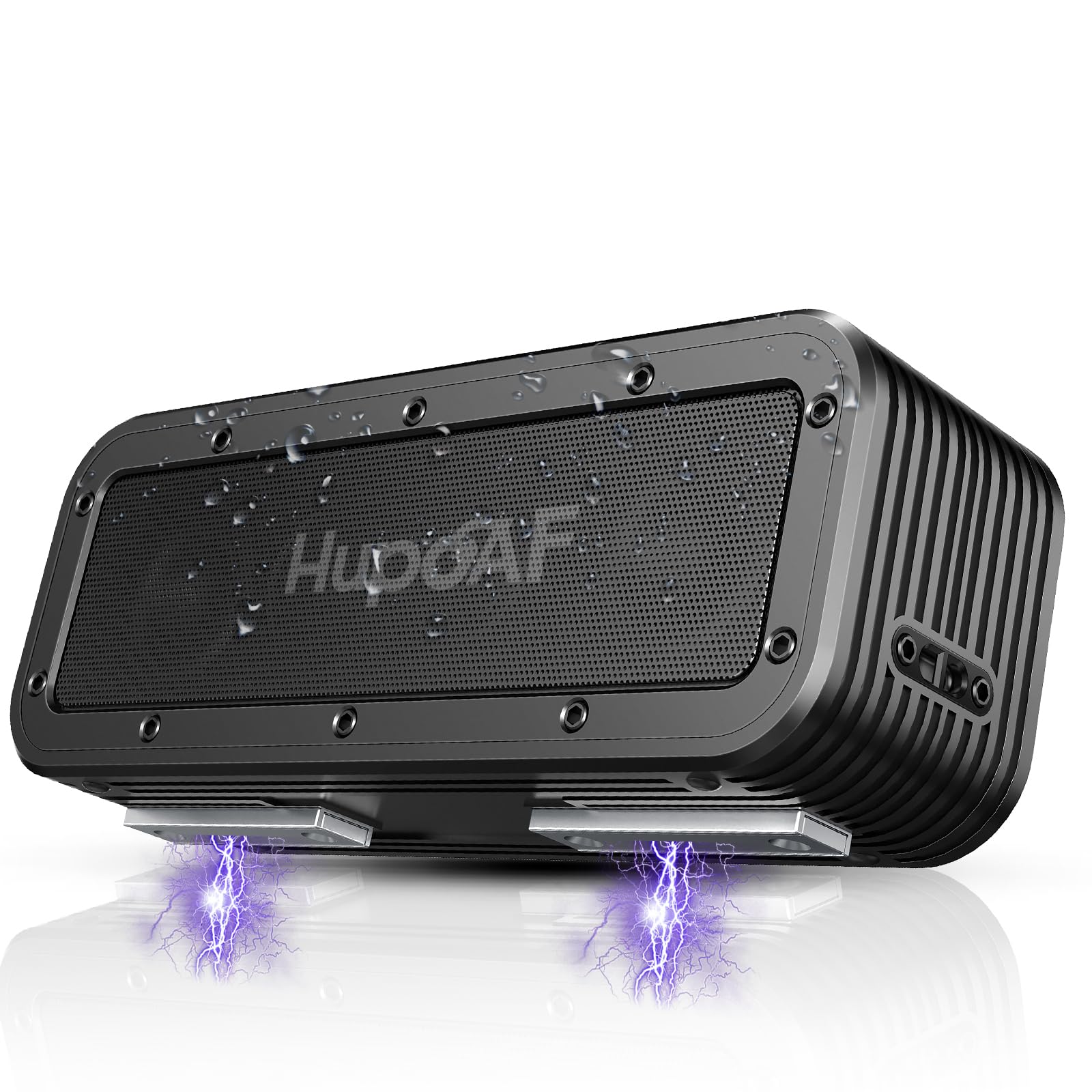 50W Strong Magnetic Bluetooth Golf Speaker Wireless 6600mAh Portable Bluetooth Speaker Dual Pairing for Golf Cart 30Hrs Loud