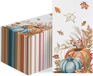 Fall Pumpkin Paper Napkins