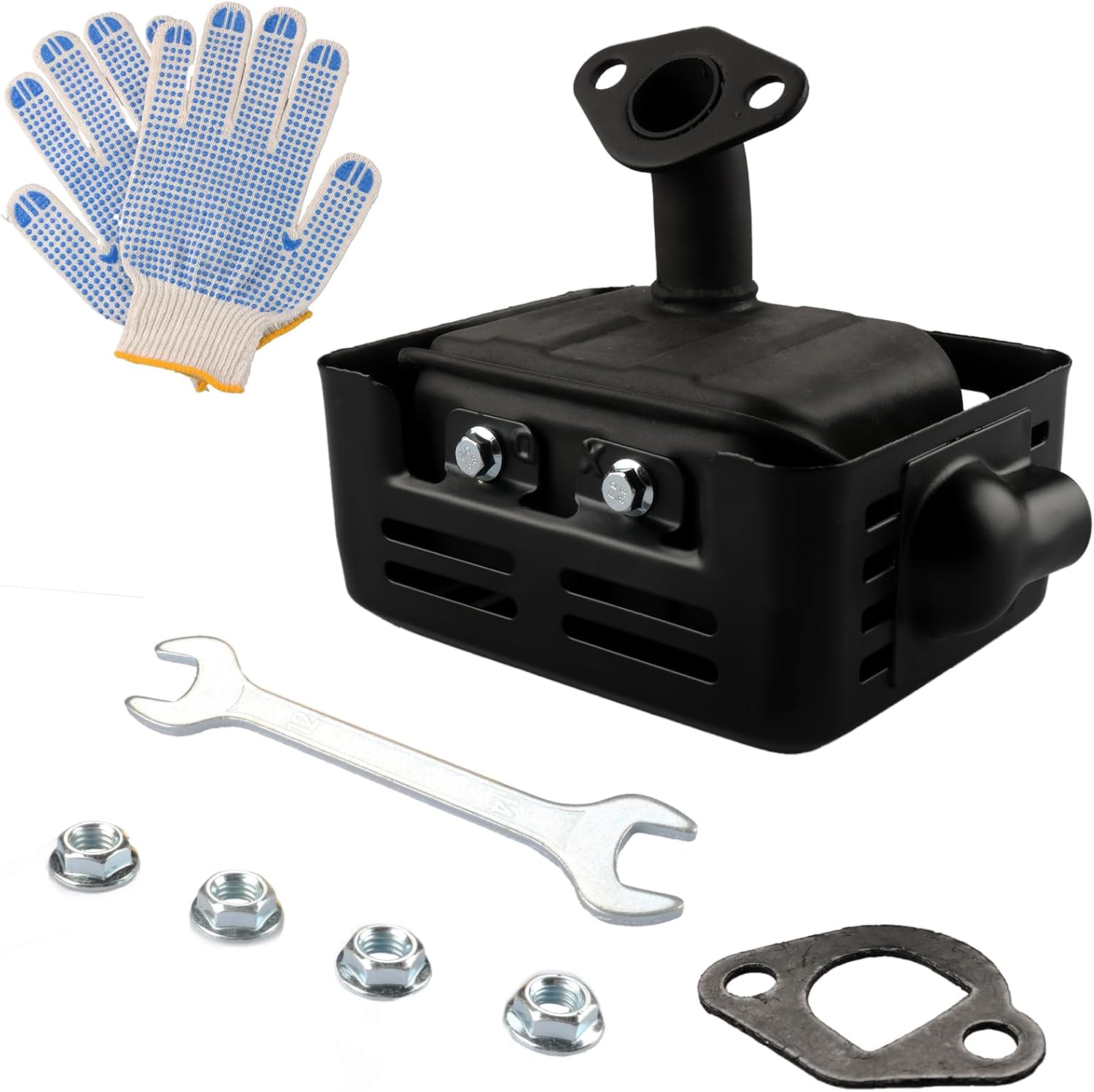 4x Luftfilter Für Honda GX Motoren - GX160 GX200, 5-6 PS, Mit Zündkerzen