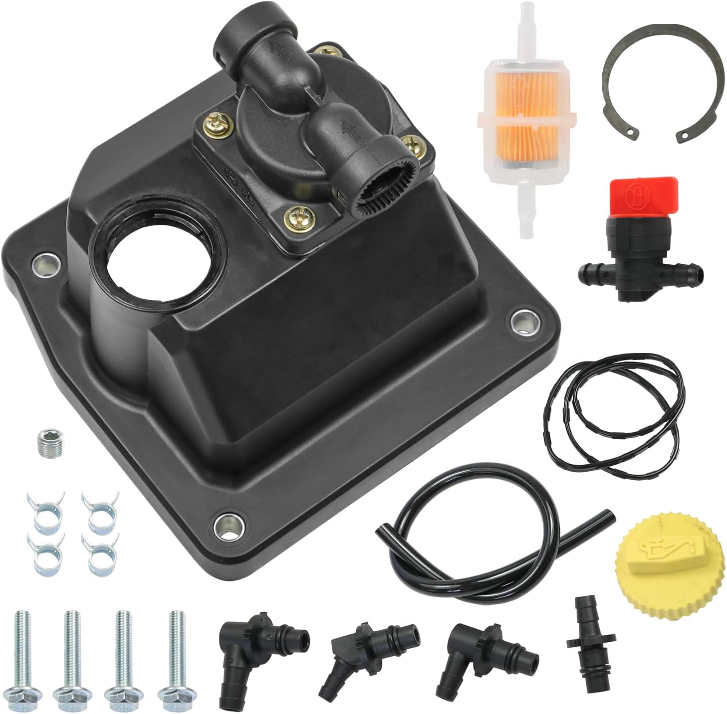 2455910-S Fuel Pump Kit 24 559 02-S Valve Cover Replacement For Kohler CH18 CH19 CH20 CH21 CH22 CH23 CH24 CH25 CH640 CH670 CH680 CH682 CH730 CH740 CH742 CH752 CH750 Engine 24-559-10-S