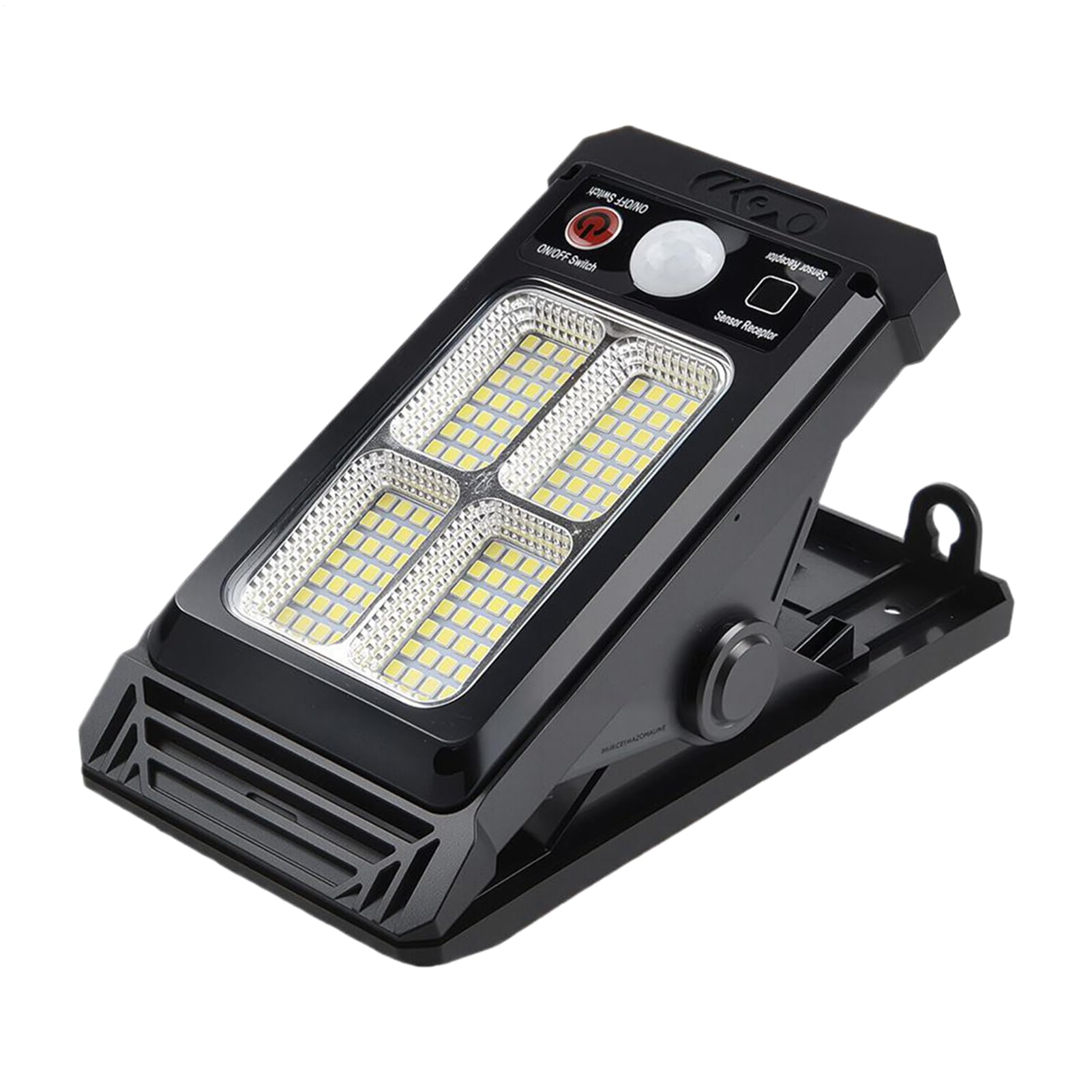 Luces solares exteriores impermeables con batería de 1200 mAh para patio 8