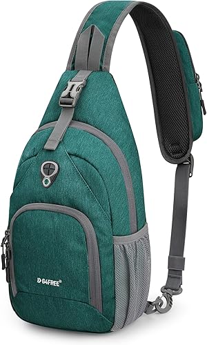 G4Free Mochila cruzada con RFID para hombres y mujeres, para senderismo, al aire libre