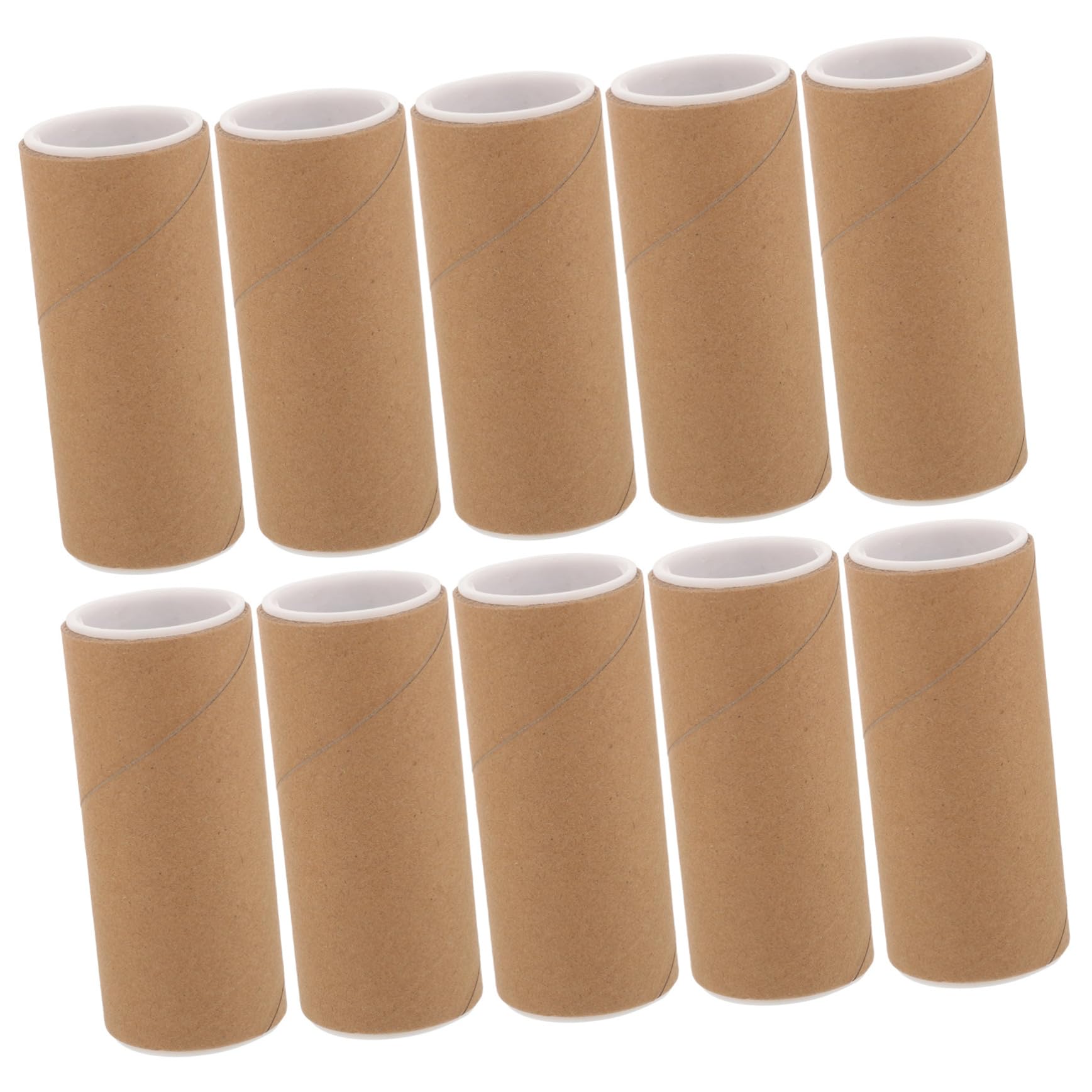 BESTYASH 3 Ensembles Tube De Tube En Papier Tubes Pièce De Monnaie De Pièces Tube De Stockage De Papier Stockage De Pièces Tube D'emballage Tube Rond Plastique 10 Pièces * 3