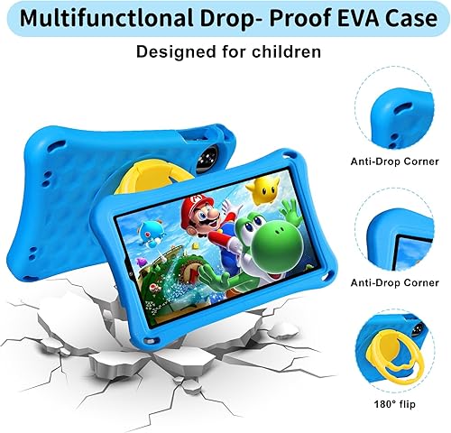 Miniatura 7 de DEERTiME Tableta para Niños Android 15 Tabletas de 9 pulgadas para Niños, Octa-Core, 12GB+32GB+1TB, Pantalla IPS 1340 x 800 Tablet para Niños