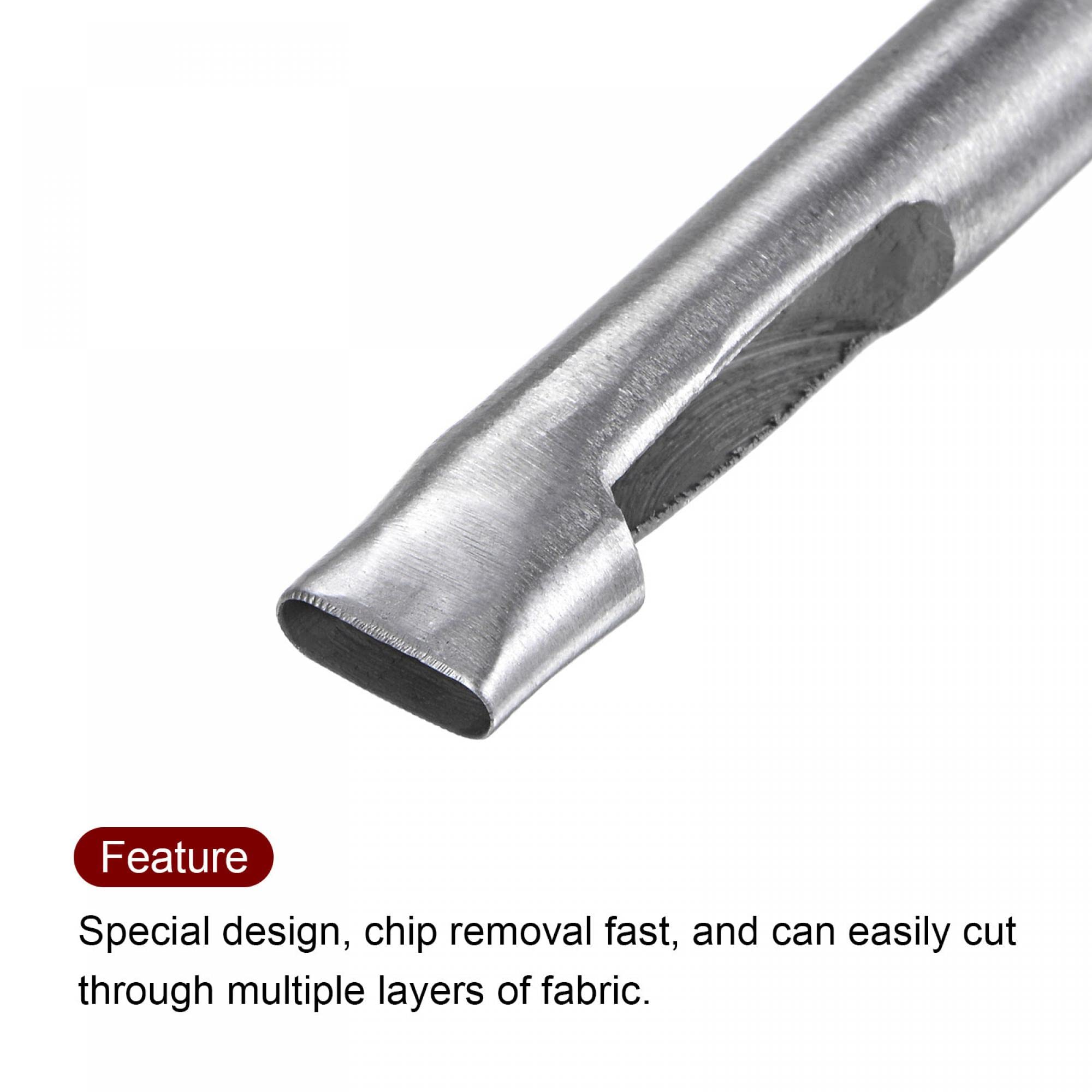 Poinçon Ovale 3x10 Mm Pour Cuir – Coupeur Oblong En Acier Trempé Pour Bracelets, Ceintures, Sangles Et Maroquinerie