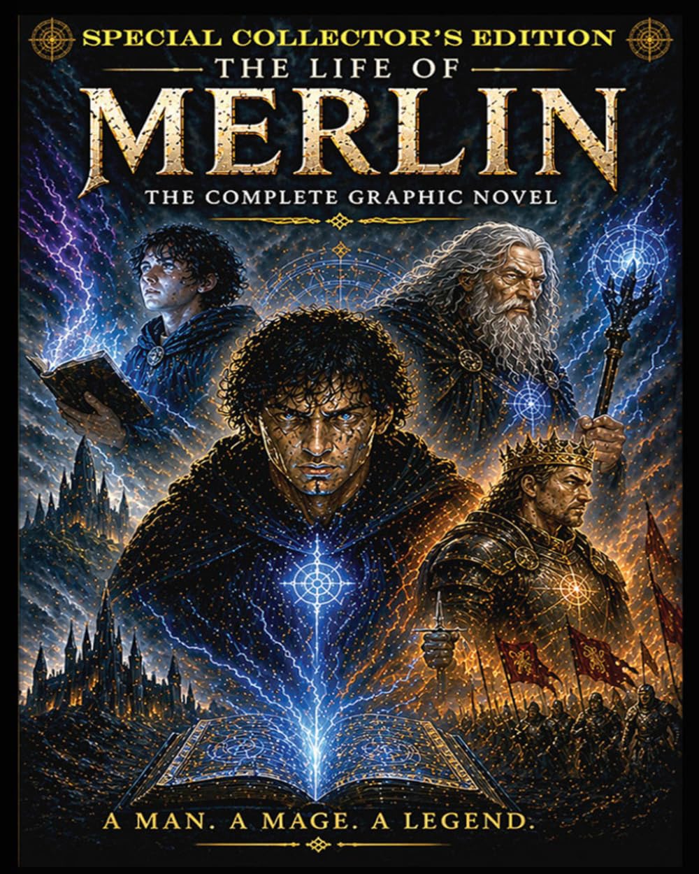 Life Of Merlin A Graphic Novel: collector's edition