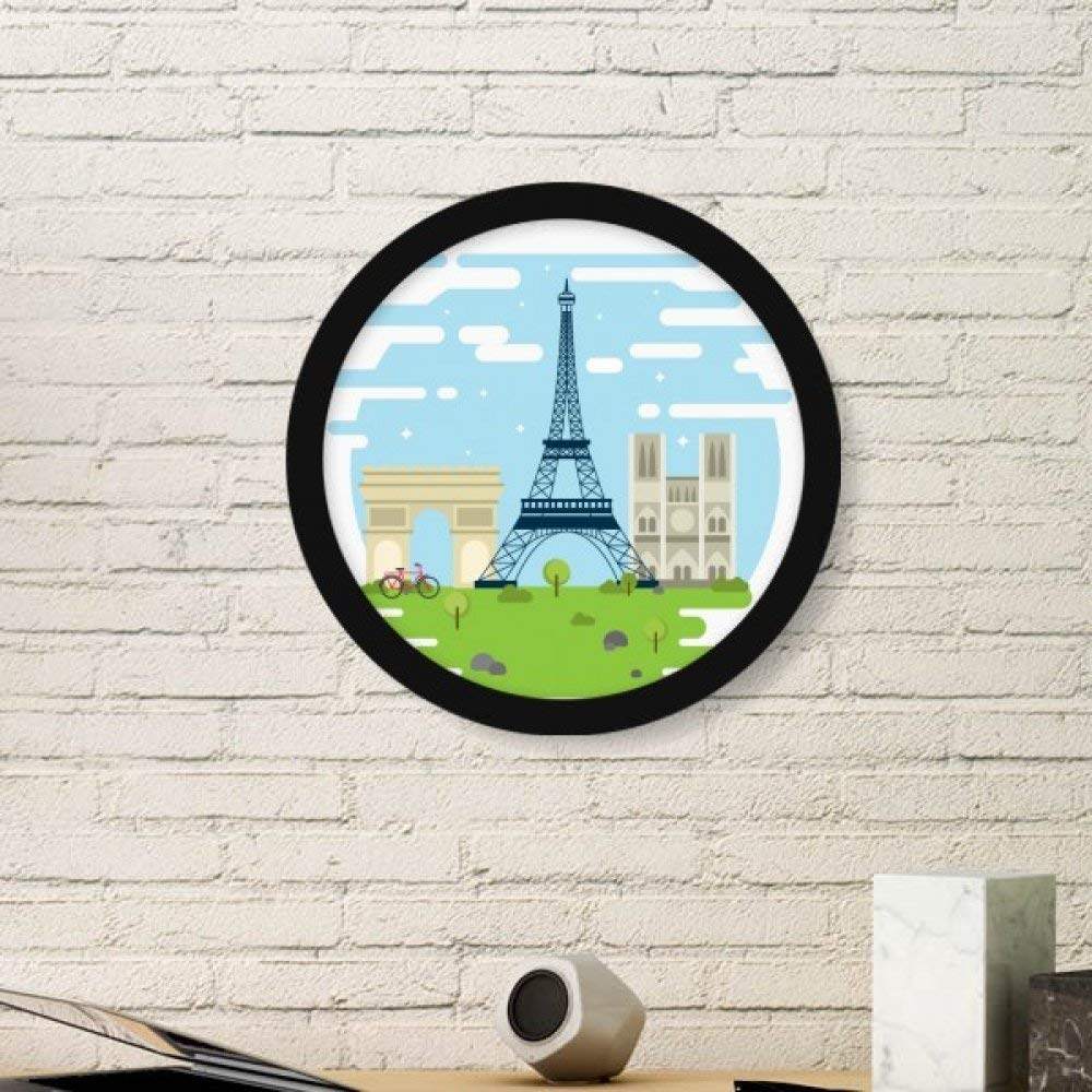 Tour Eiffel France art prints paysage architecture cadre noir