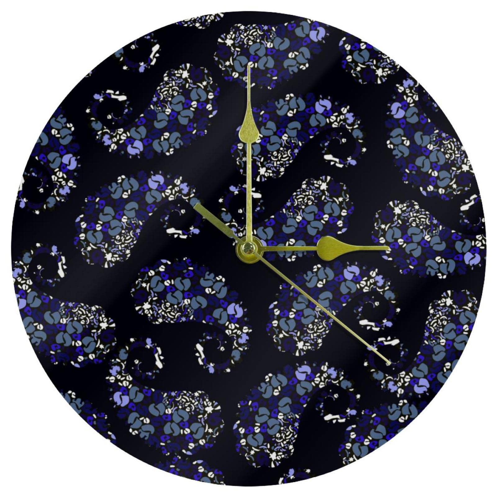 Horloge murale sans tic-tac en acrylique pour éliminer les bruits de chambre